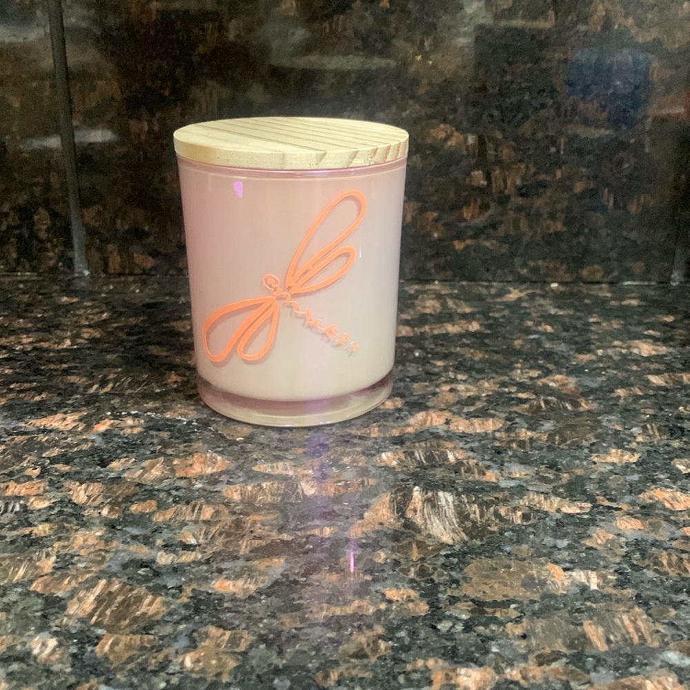 Handcrafted mrc624 Love Spell Type Scented Candle in Glass Jar